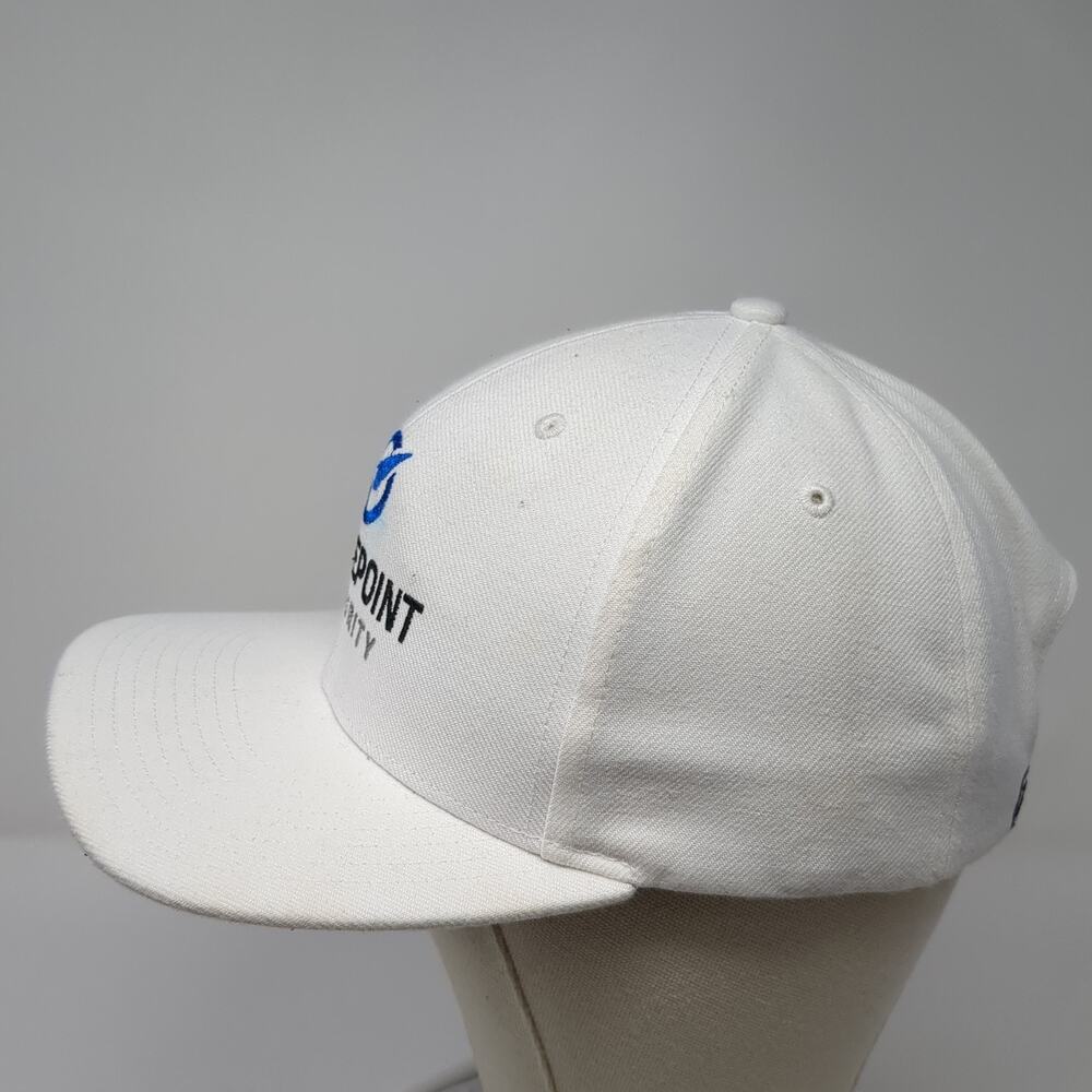 Guidepoint Security Strapback Baseball Cap White … - image 3